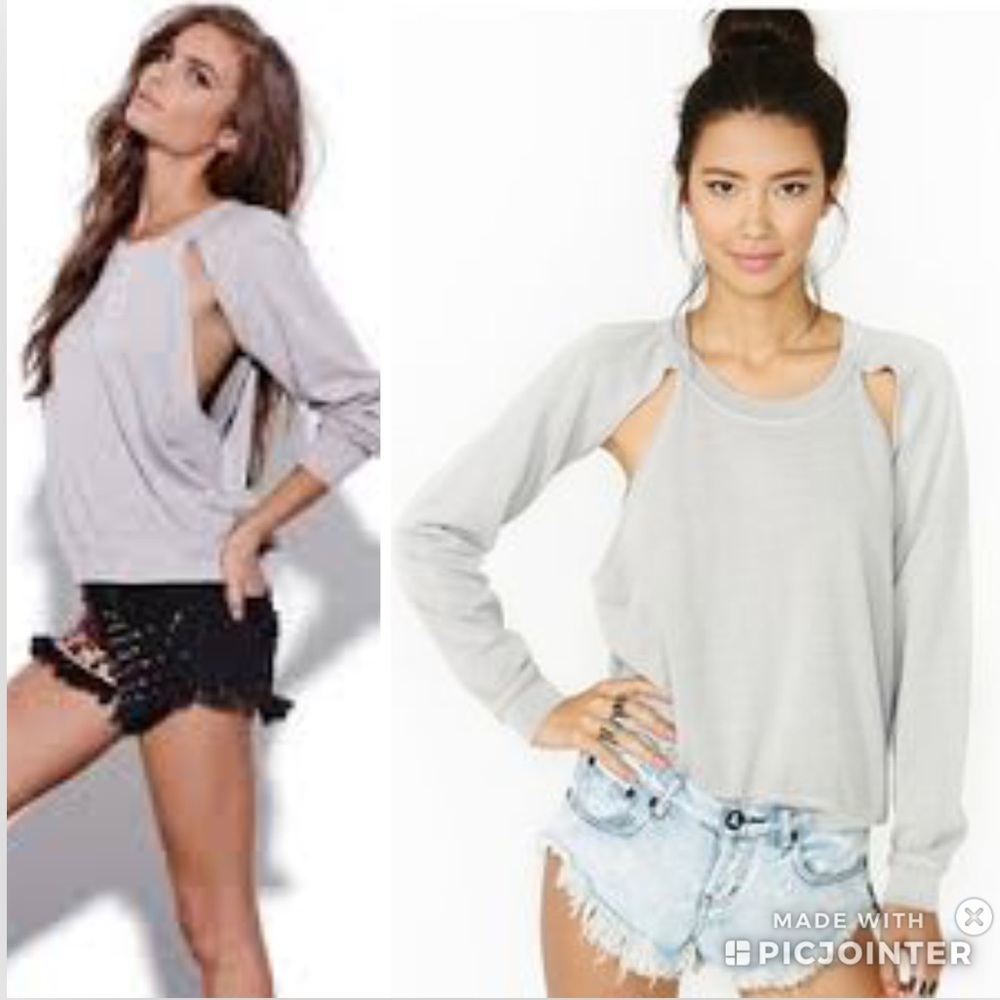 Cheap Monday Saunder cut out sweater